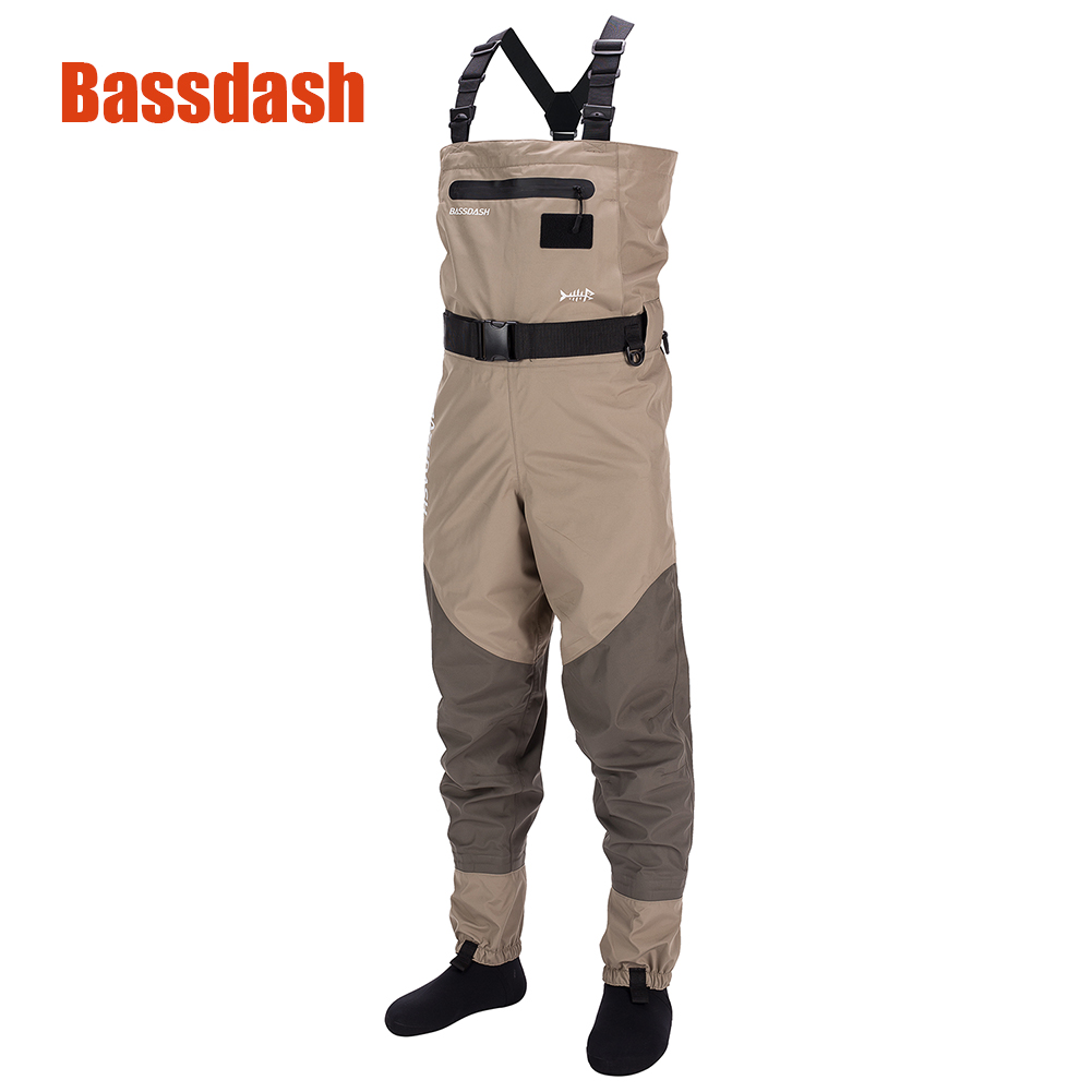Fishing Waders Breathable - Bassdash masculino meia de pesca pé