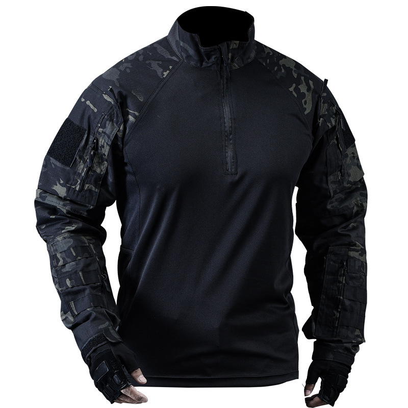 Camouflage Hunting Jacket - Uf pro pioneiro sapo terno verão