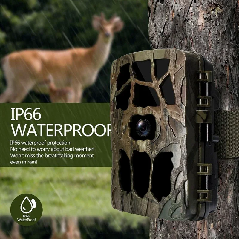Hunting Outdoor Camera - H982 IP66 à prova d'água 4K