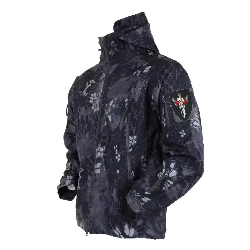 Camouflage Hunting Jacket - 5XL 6XL CP Camuflagem Soft Shell