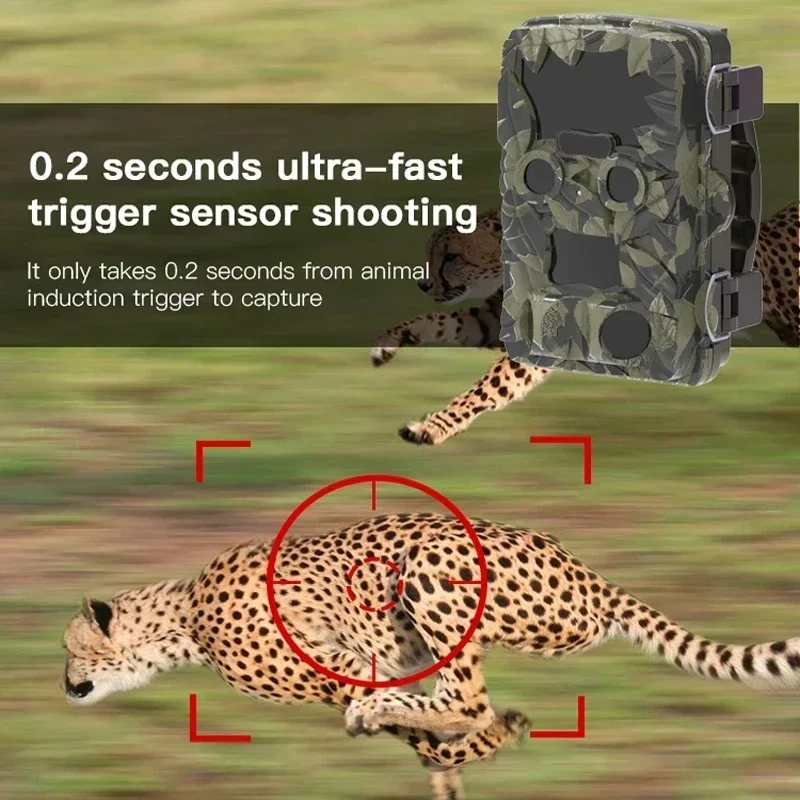 H8201 visão noturna 4k hd câme - Hunting Outdoor Camera avaliação e preço