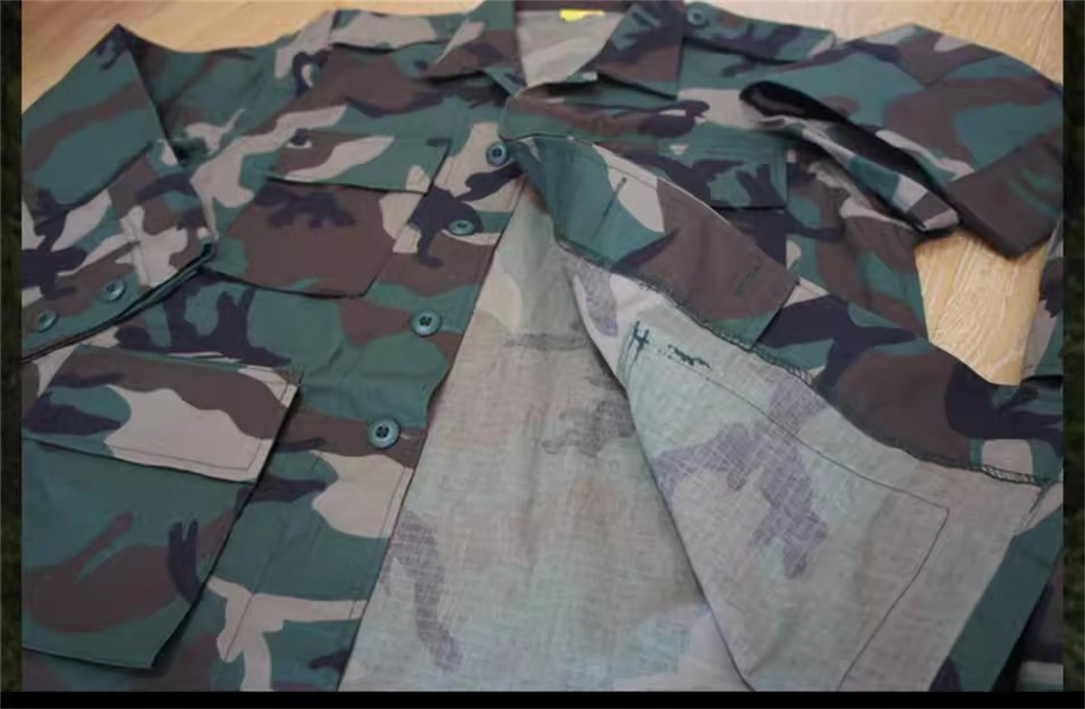 Uniforme militar tático bdu co - Camouflage Hunting Jacket avaliação e preço