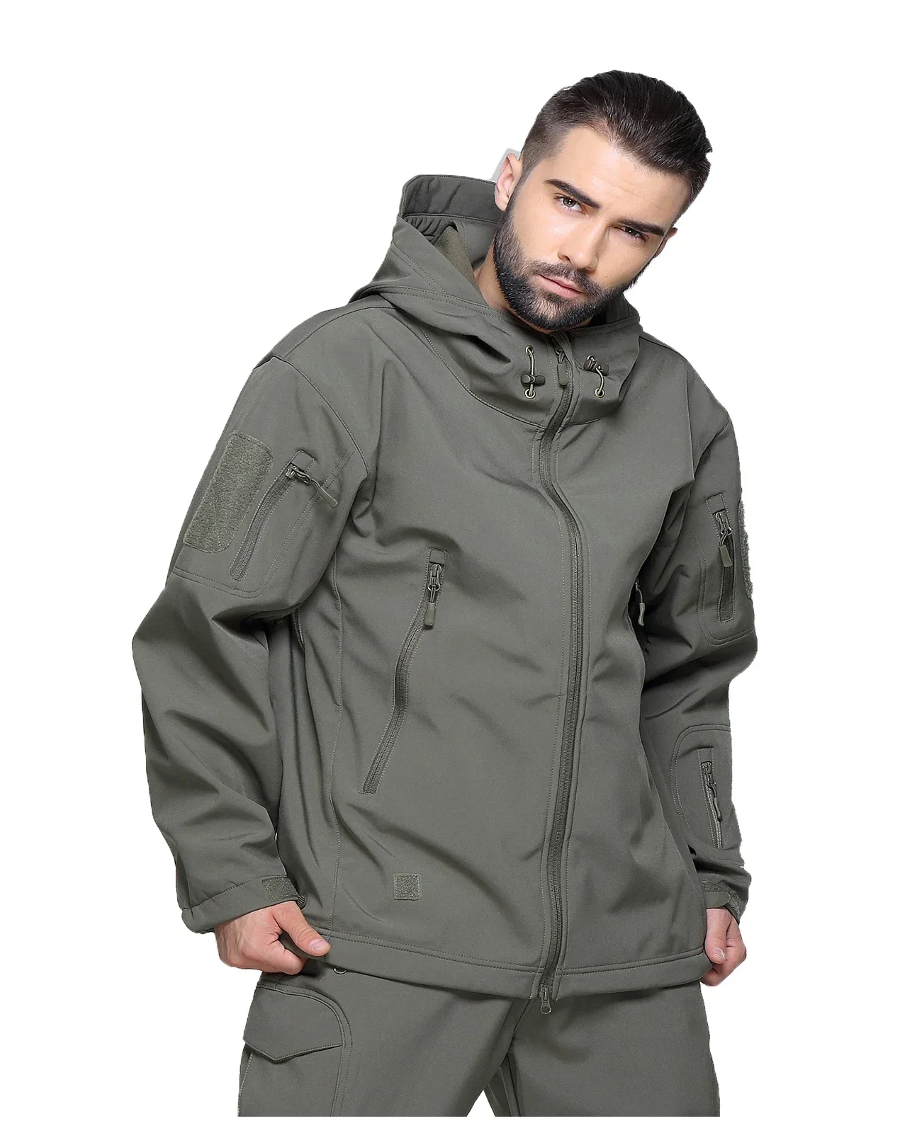 EMR Camuflagem Soft Shell Assa - Camouflage Hunting Jacket avaliação e preço