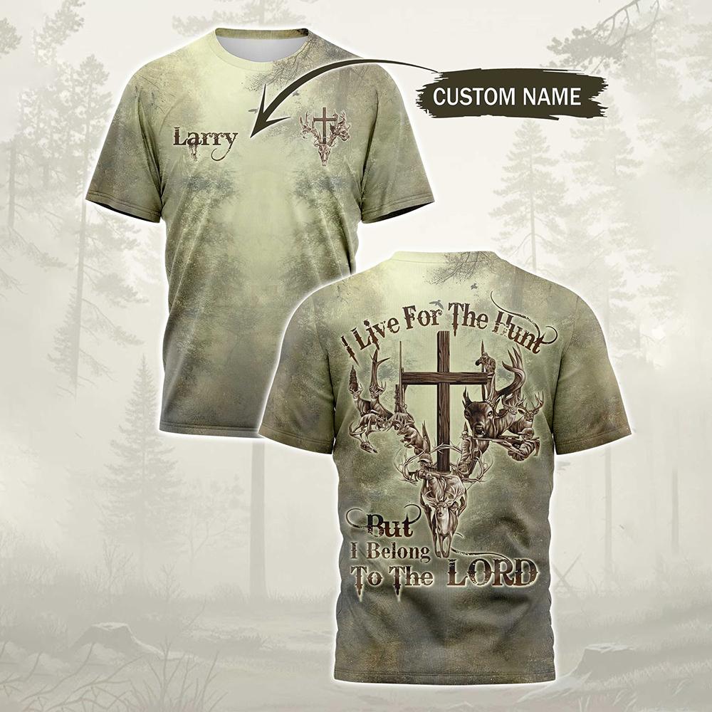 Camiseta Masculina Vintage com - Hunting And Camping In Forest avaliação e preço