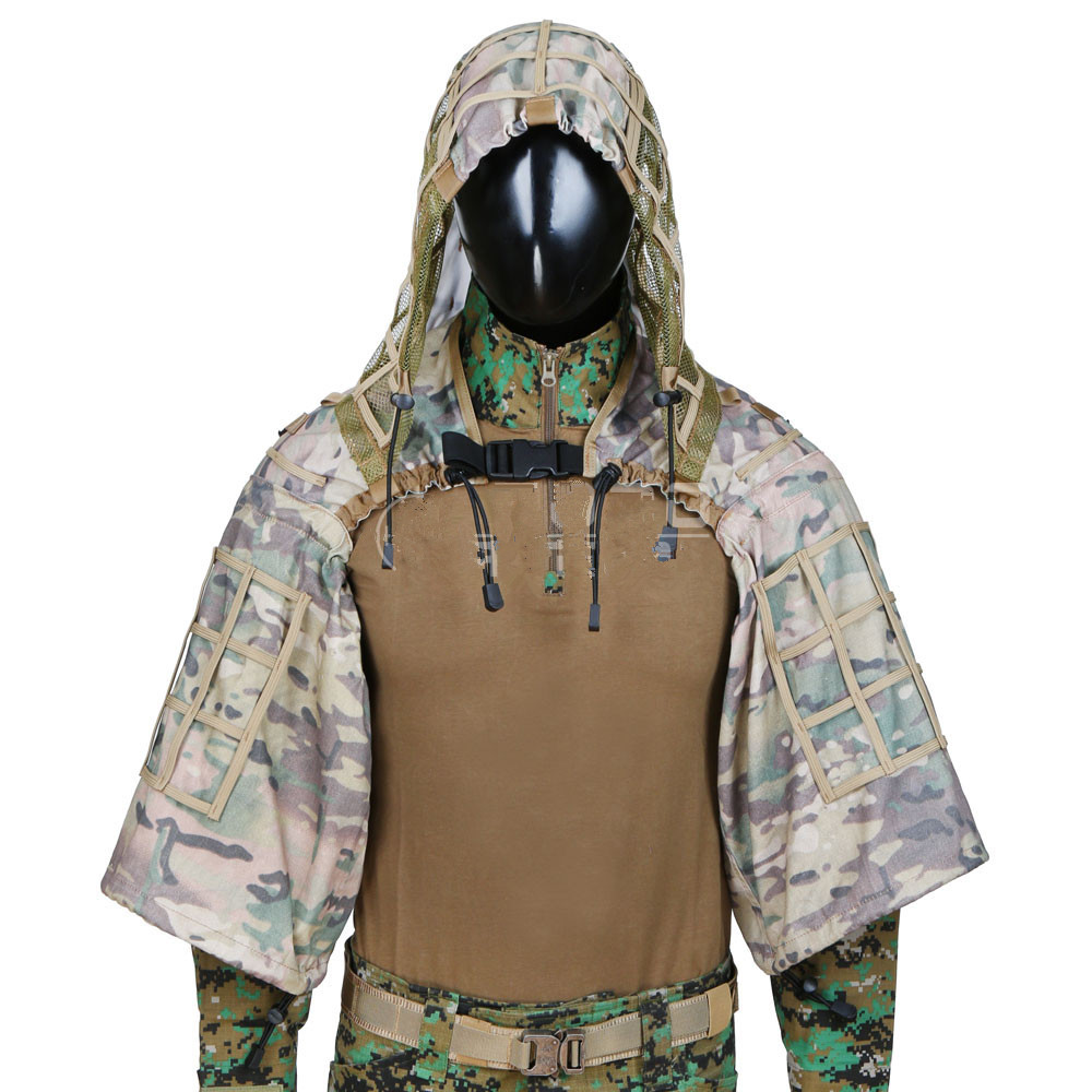 Tactical CS Training Caça Roup - Camouflage Hunting Jacket avaliação e preço