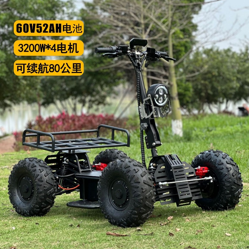 Veículo elétrico 4x4 com traçã - Outdoor Hunting Vehicle avaliação e preço