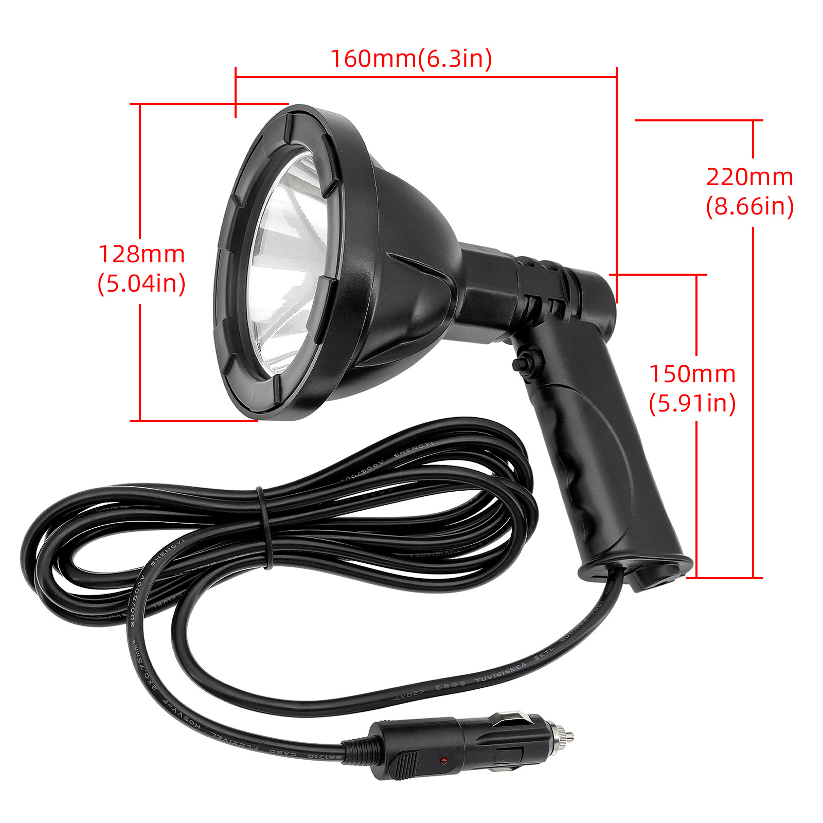 Lanterna de Caça Portátil de A - Outdoor Hunting Vehicle avaliação e preço