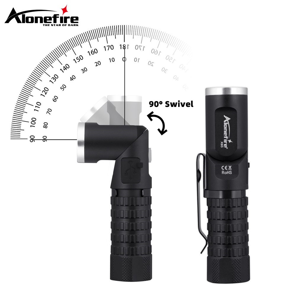 Lanterna LED Magnética P8 90 ° - Headlamp Tactical Bright avaliação e preço