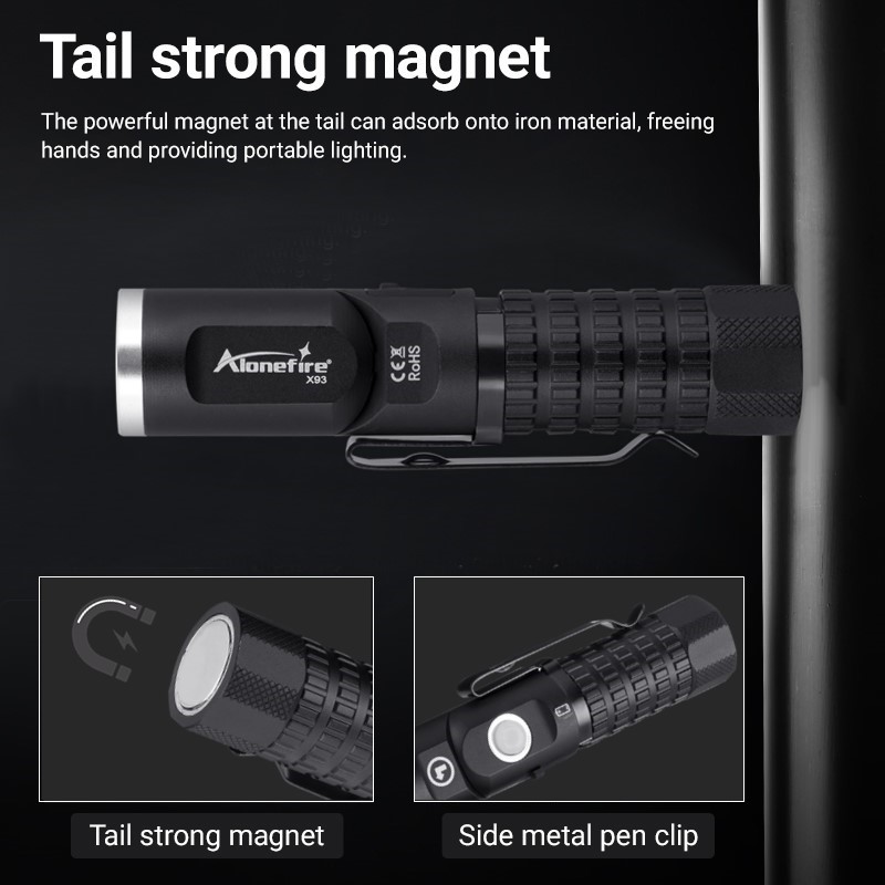 Lanterna LED Magnética P8 90 ° - Headlamp Tactical Bright avaliação e preço