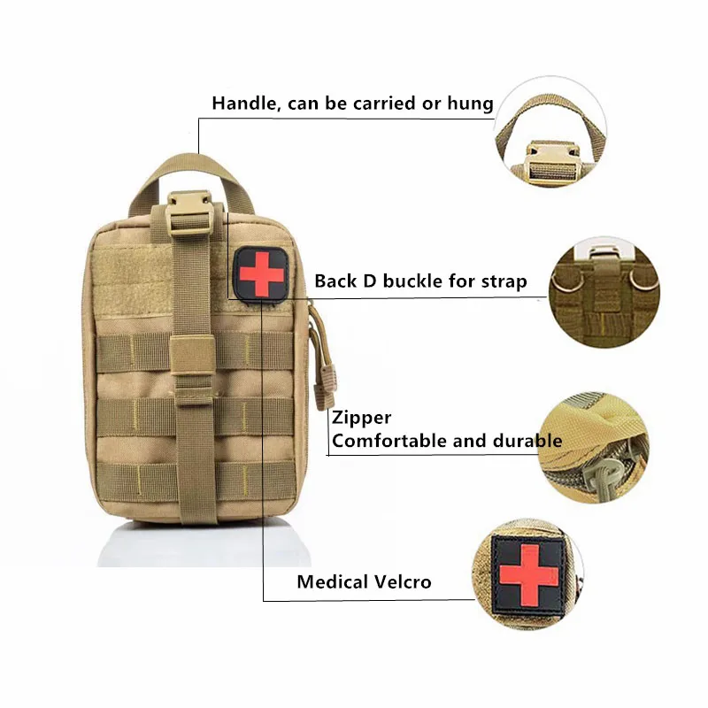Kit de primeiros socorros táti - Outdoor Hunting Vehicle avaliação e preço