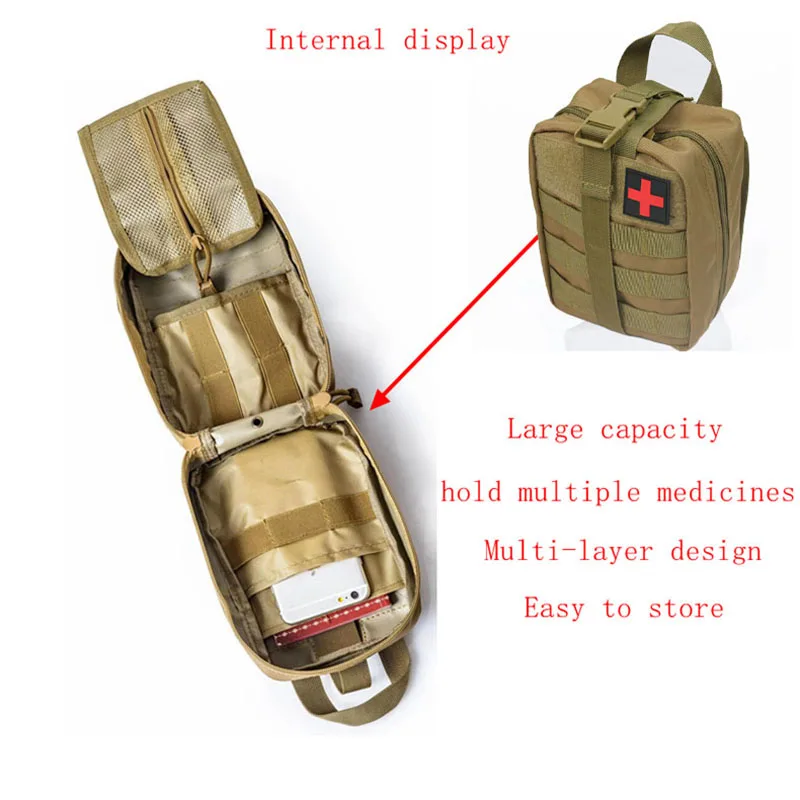 Kit de primeiros socorros táti - Outdoor Hunting Vehicle avaliação e preço