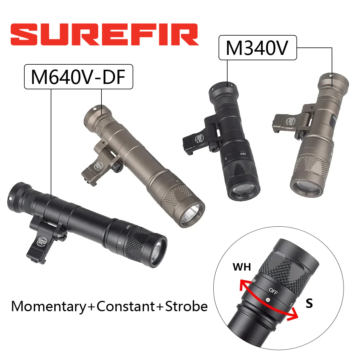 Lanterna SureFire M600 M340 DF - Hunting Outdoor Store avaliação e preço