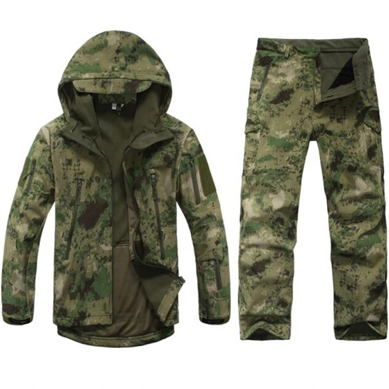 Tad gear tático softshell camu - Camouflage Hunting Jacket avaliação e preço