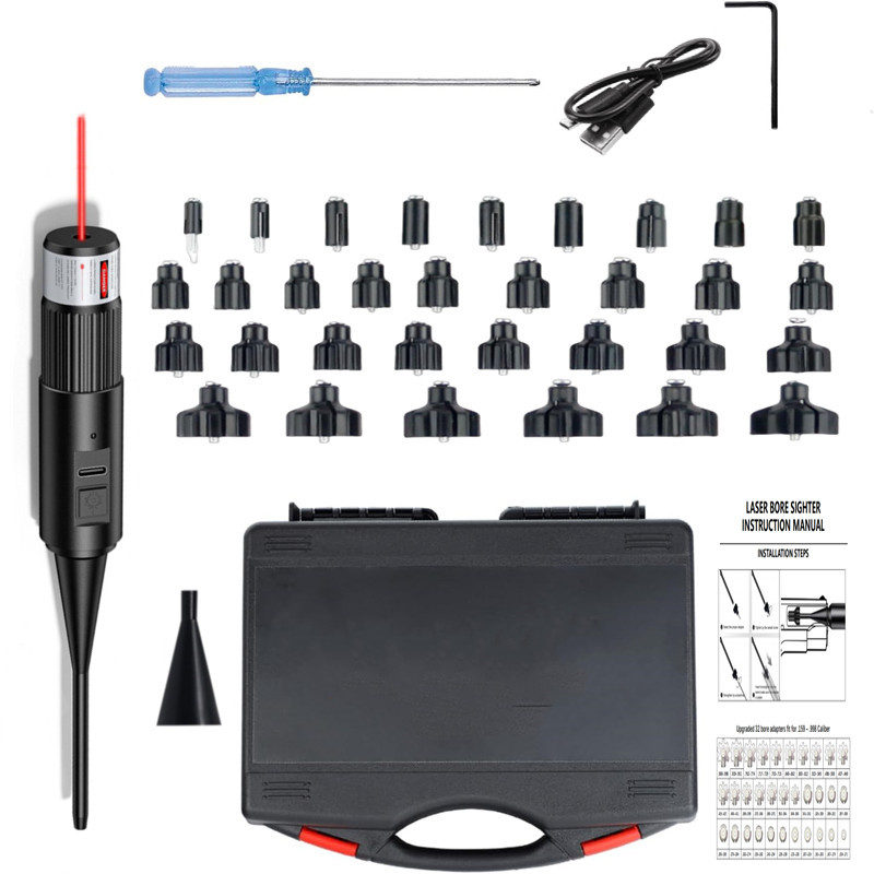 Kit universal de visão de furo - Laser Boresighter Kit avaliação e preço