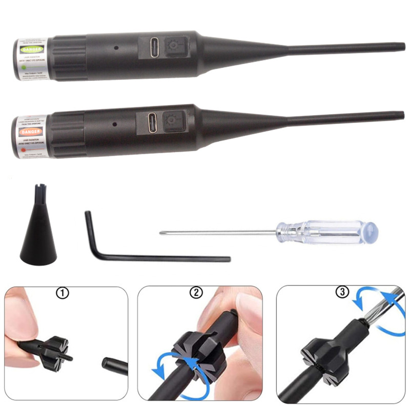 Kit universal de visão de furo - Laser Boresighter Kit avaliação e preço